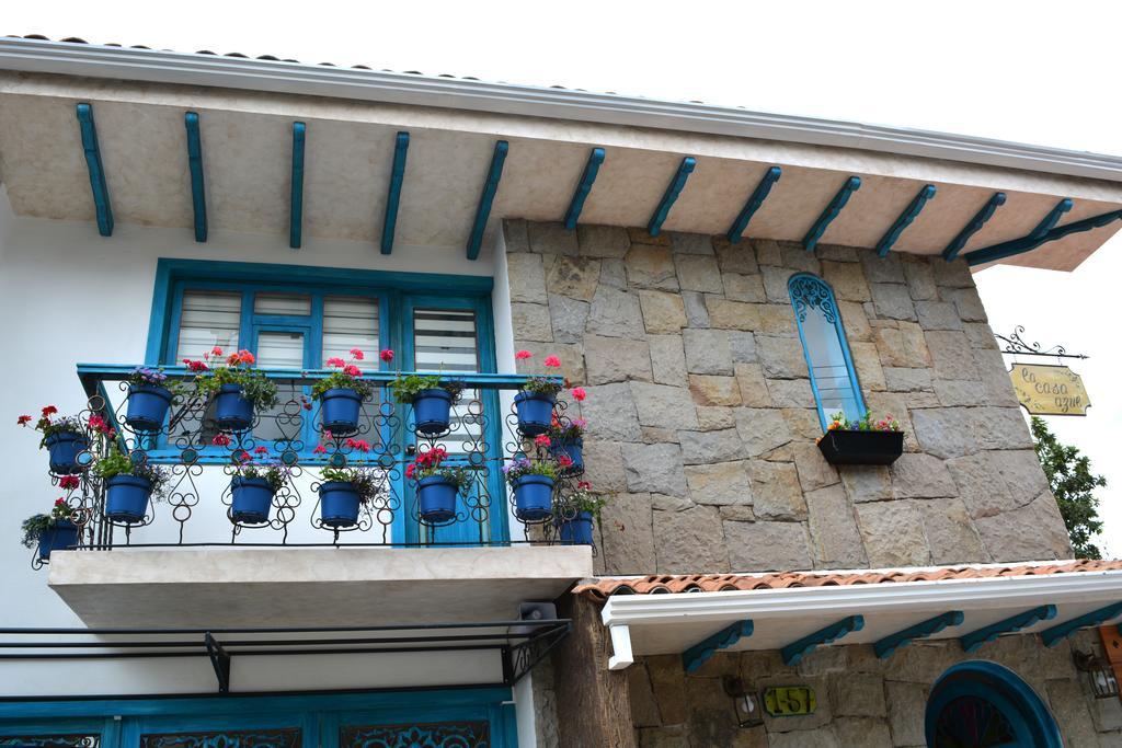 Hotel La Casa Azul Cuenca Exterior foto