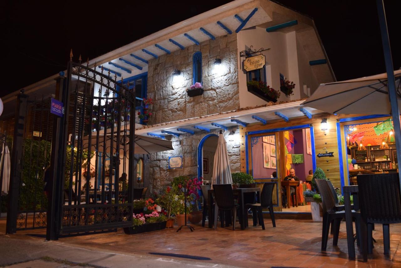 Hotel La Casa Azul Cuenca Exterior foto
